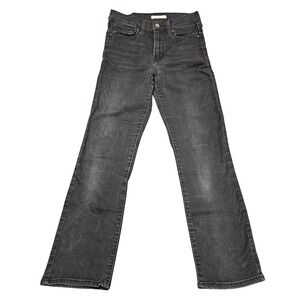 Levi's Women's Straight Leg Jeans in Charcoal Gray